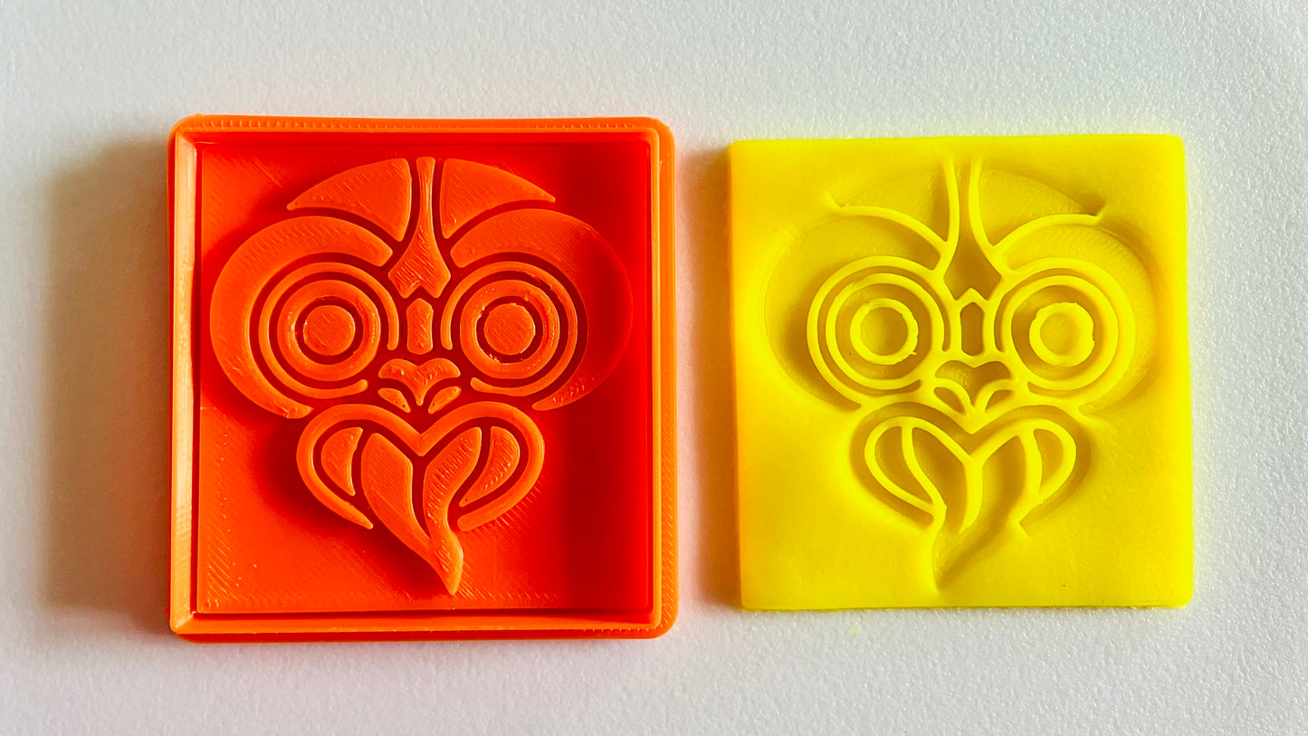 3D Printed Doh/Clay Cutter and Stamp #39