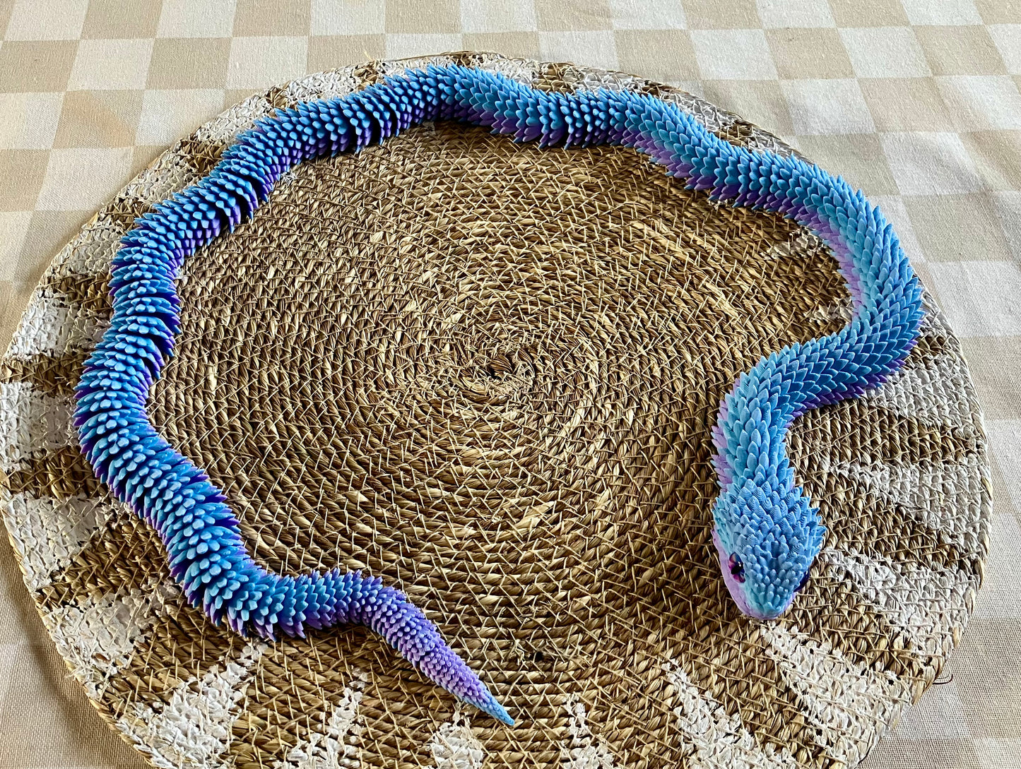 3D Printed Snake 84cm approx