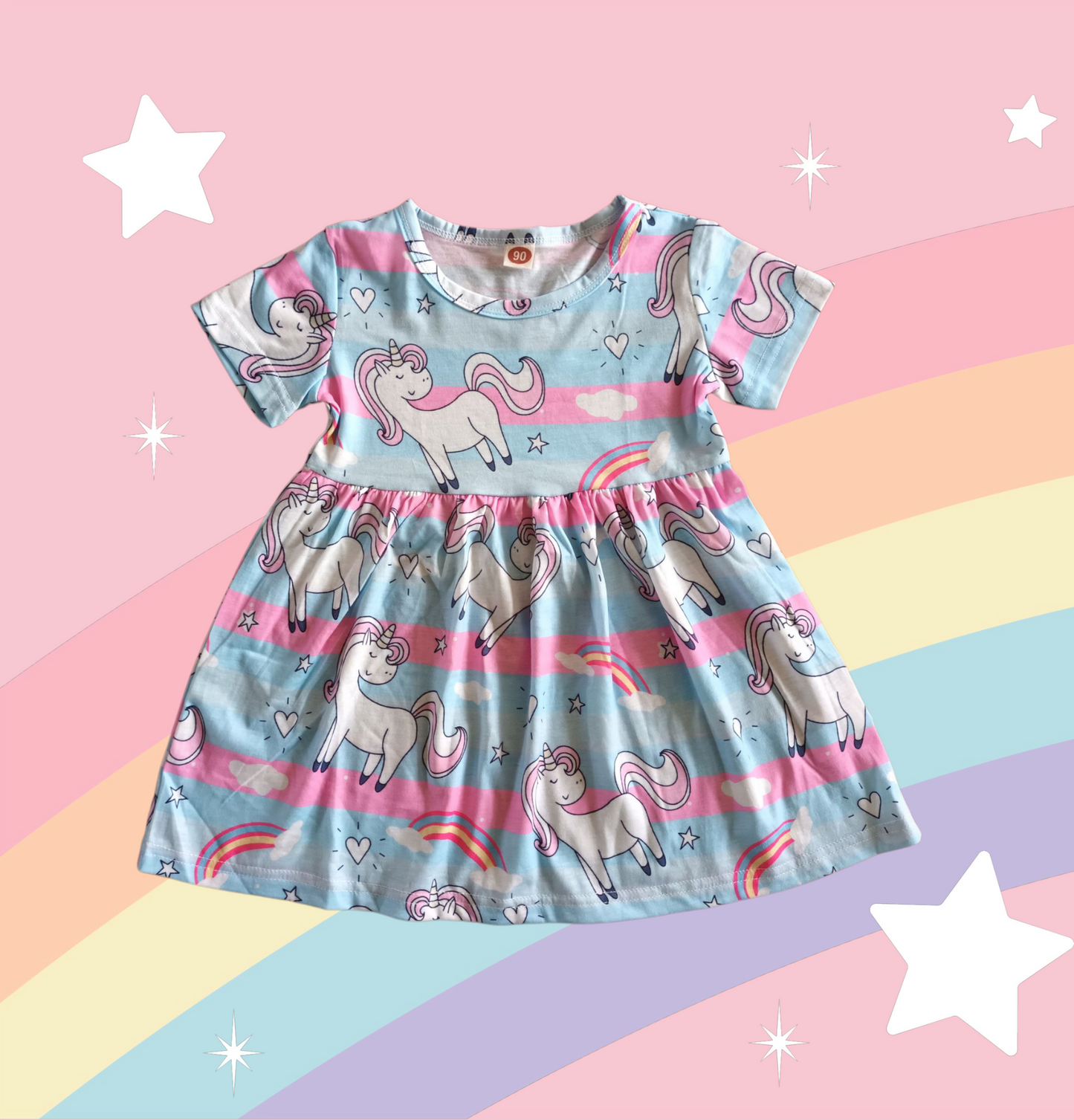 Kids Unicorn Dress (Clearance)
