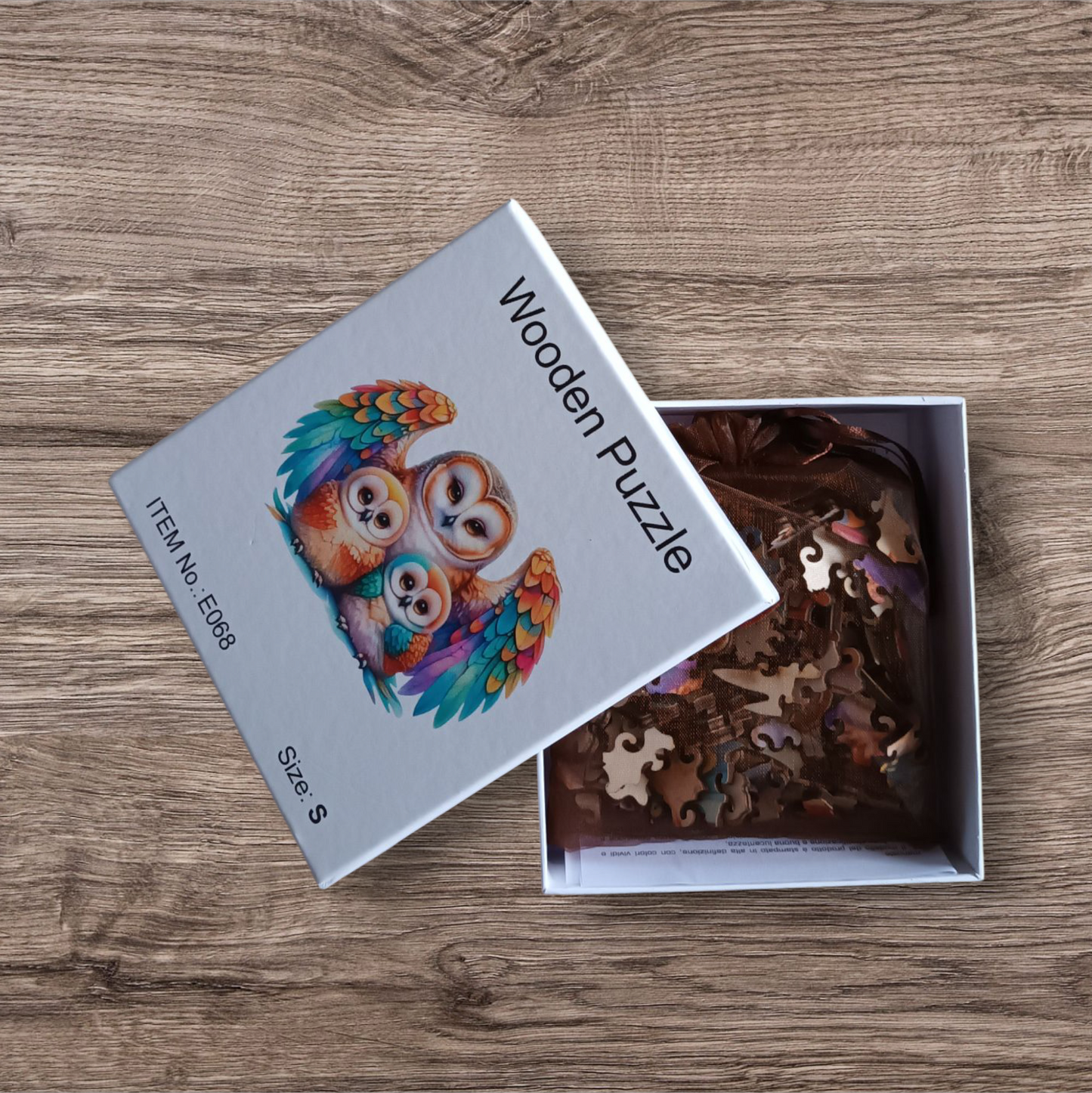 Owls Wooden Puzzle