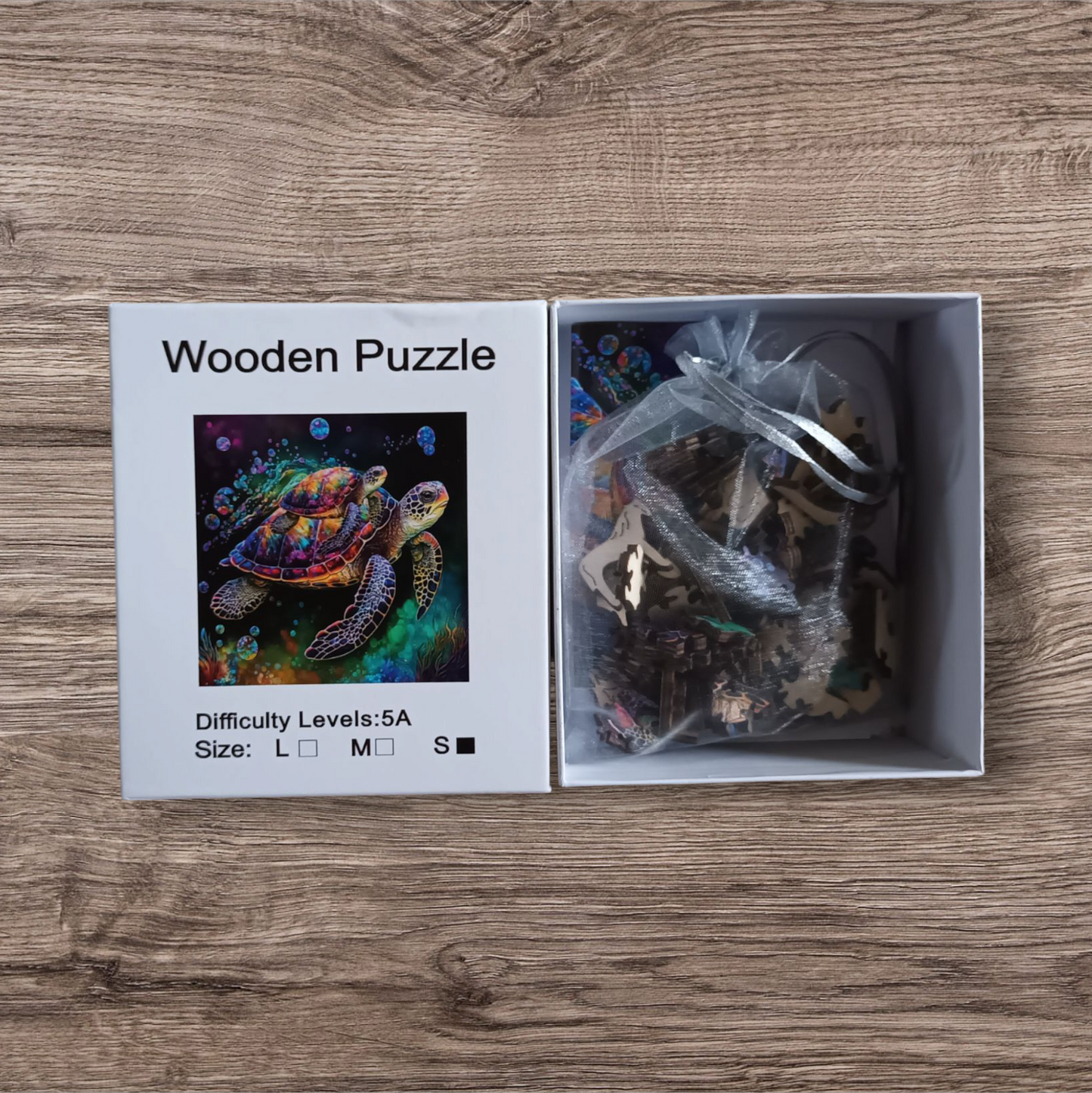 Turtles Wooden Puzzle