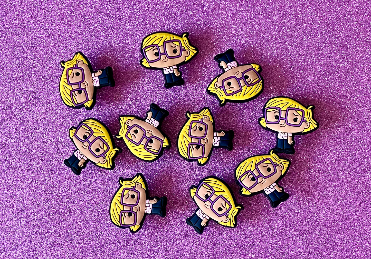 @64 Shoe Charms Pack of 10