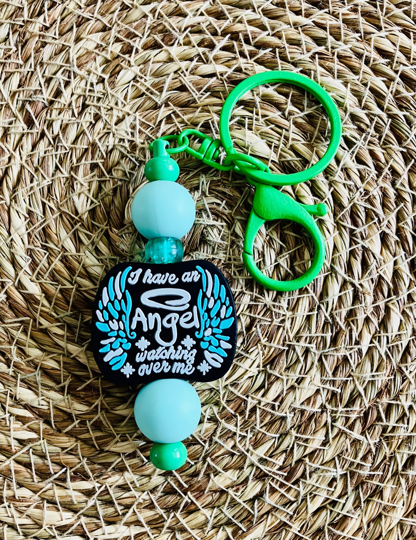 Beaded Keychain #17