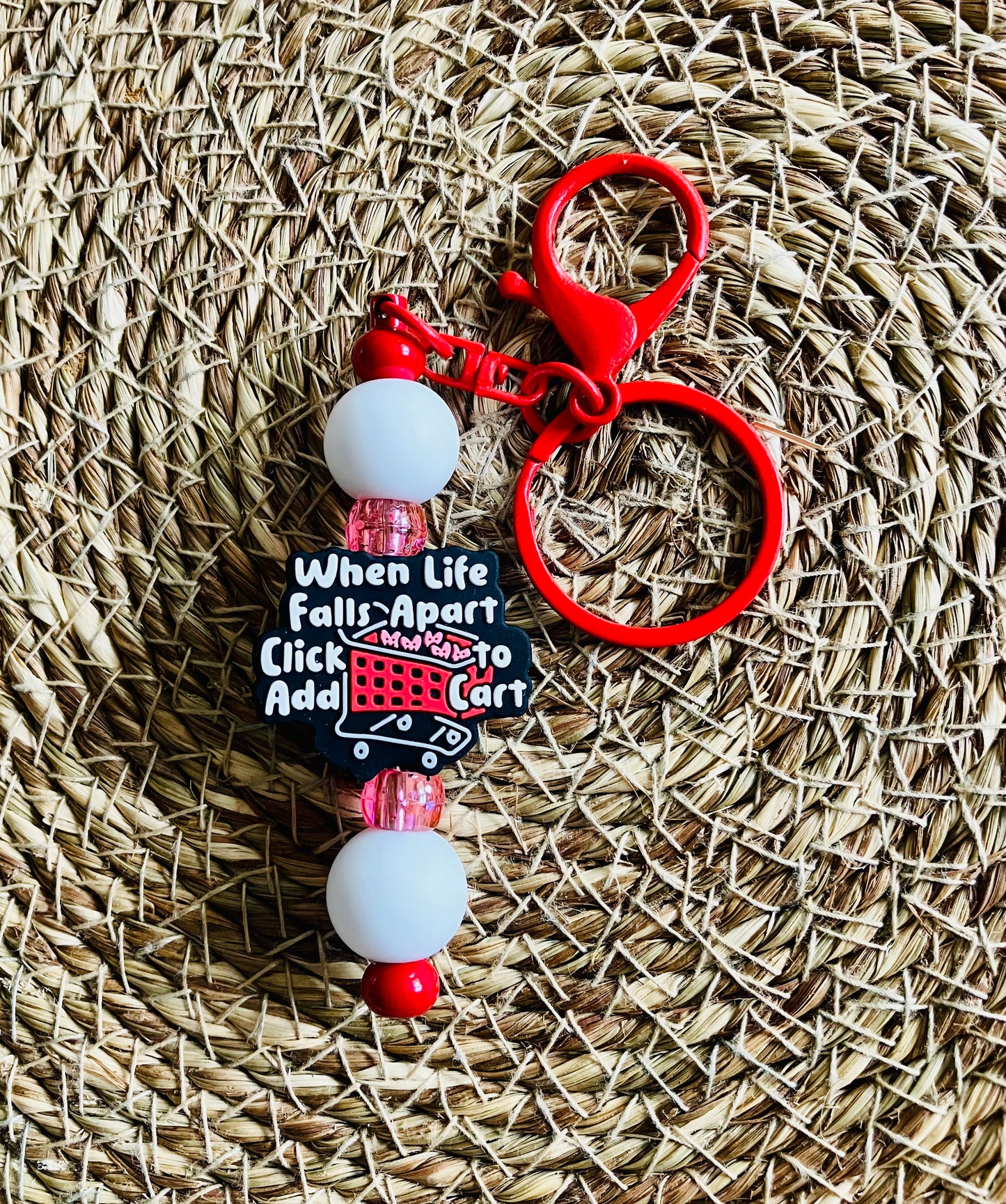 Beaded Keychain #7