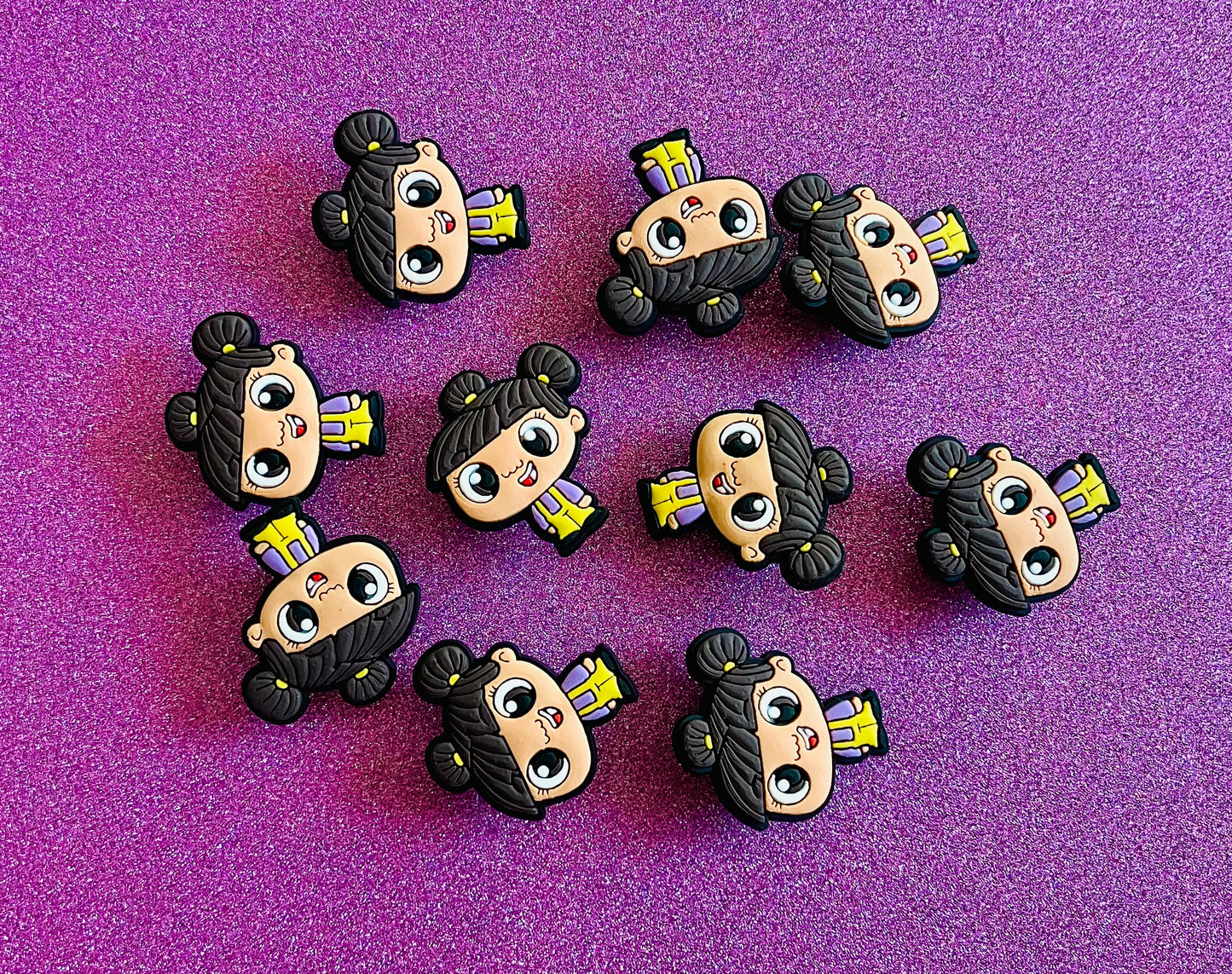 @62 Shoe Charms Pack of 10