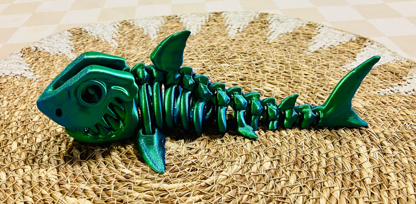 3D Printed Shark (Removable Head)