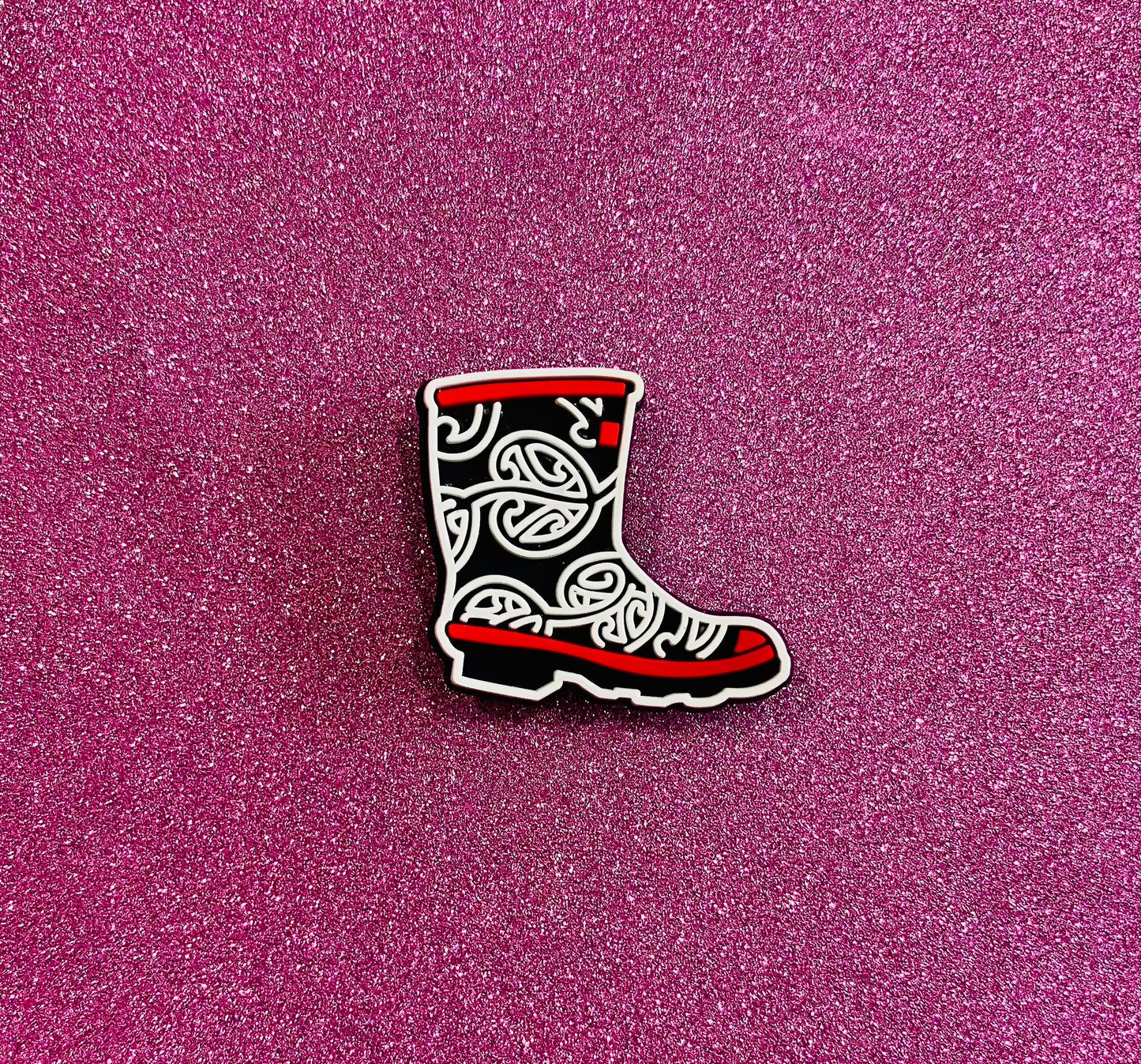@92 Māori Gumboot Shoe Charm