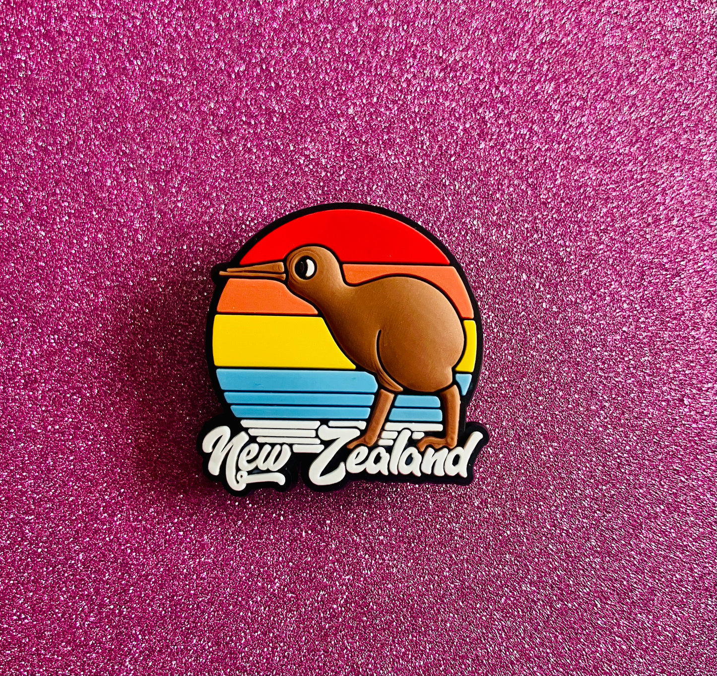 @18 New Zealand Kiwi Shoe Charm