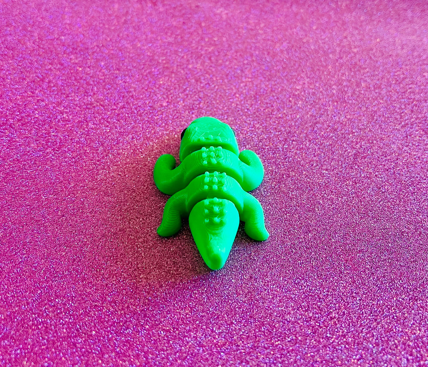 3D Printed Mini Articulated Crocodile