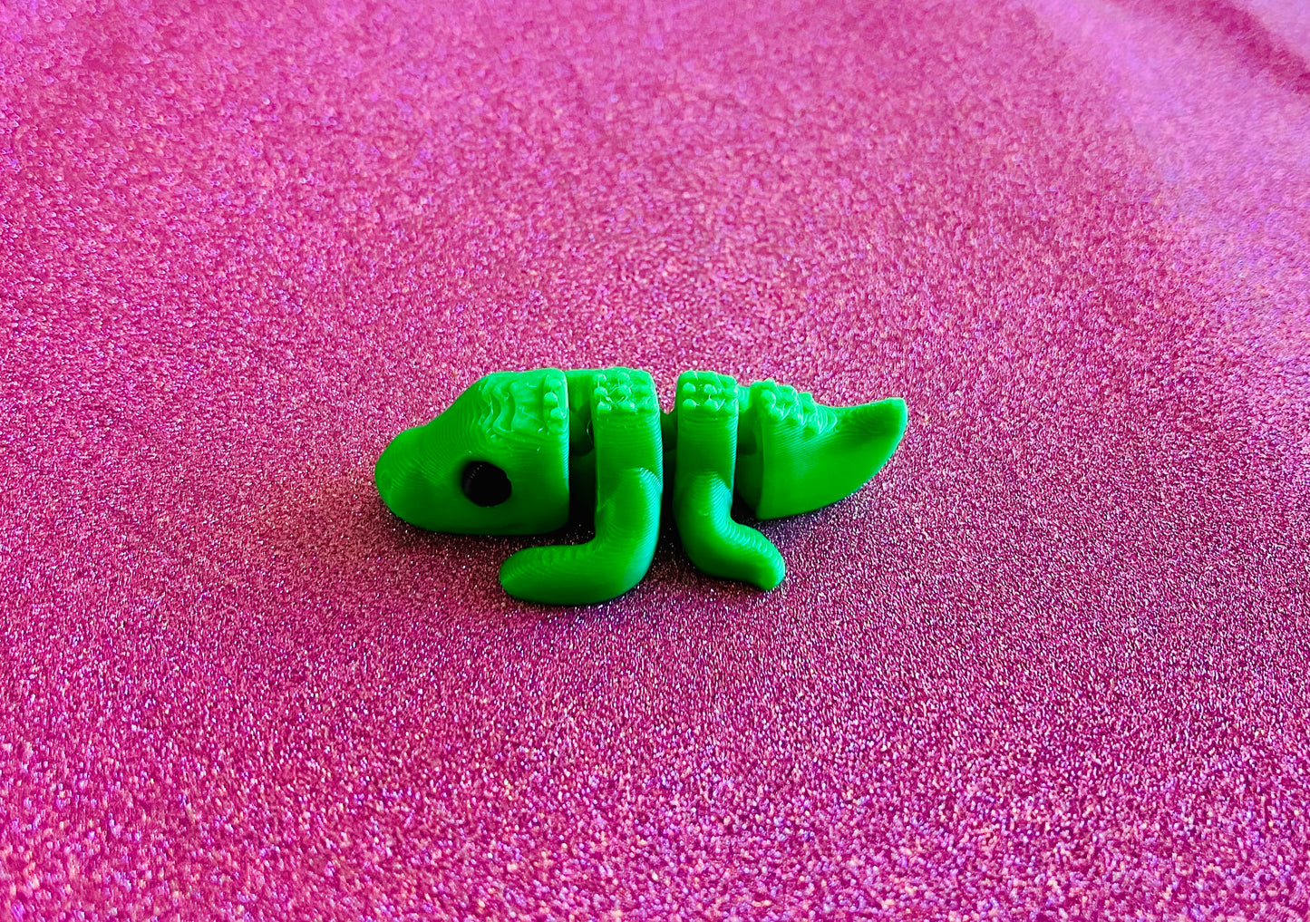 3D Printed Mini Articulated Crocodile