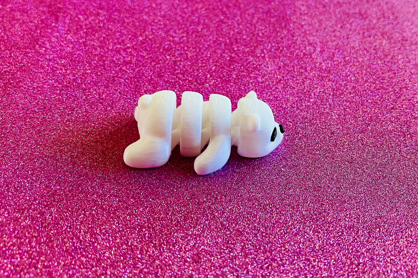 3D Printed Mini Articulated Polar Bear