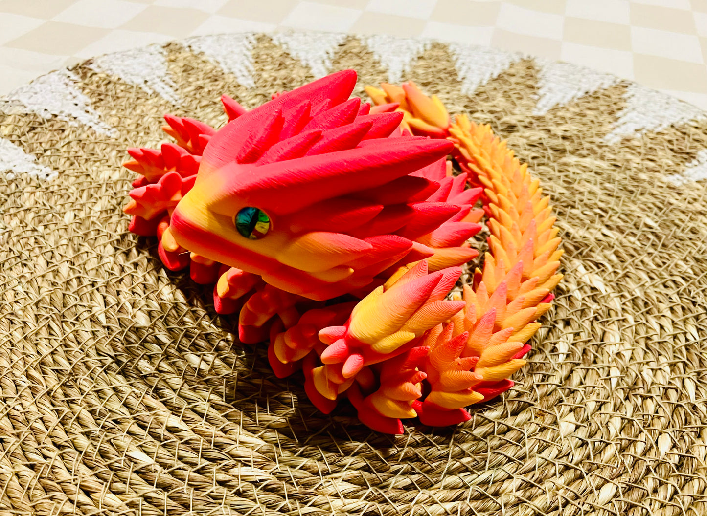 3D Printed Dragon 54cm approx