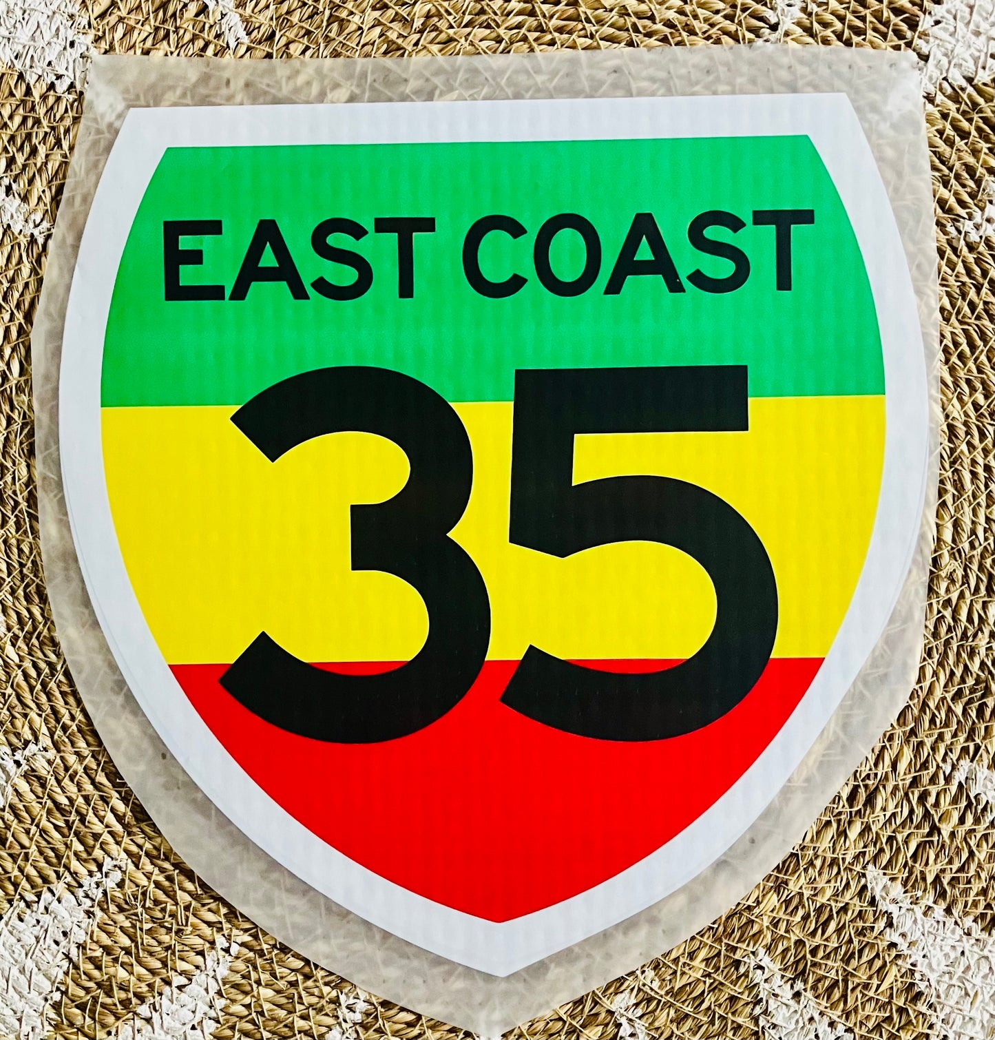 East Coast 35 Iron On Heat Transfer for Clothing #3