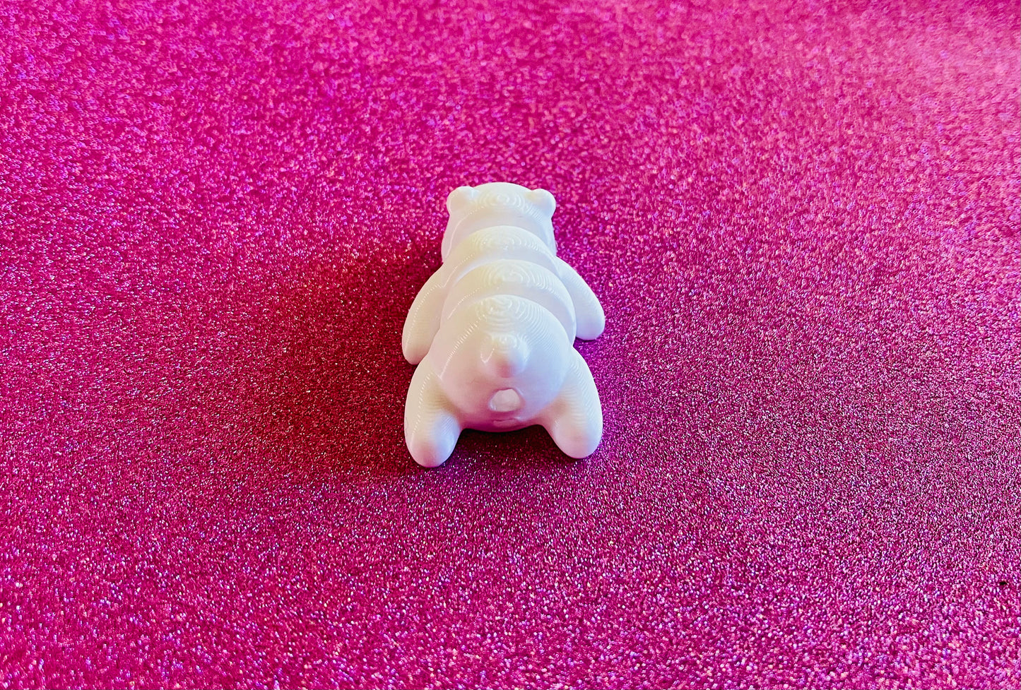 3D Printed Mini Articulated Polar Bear
