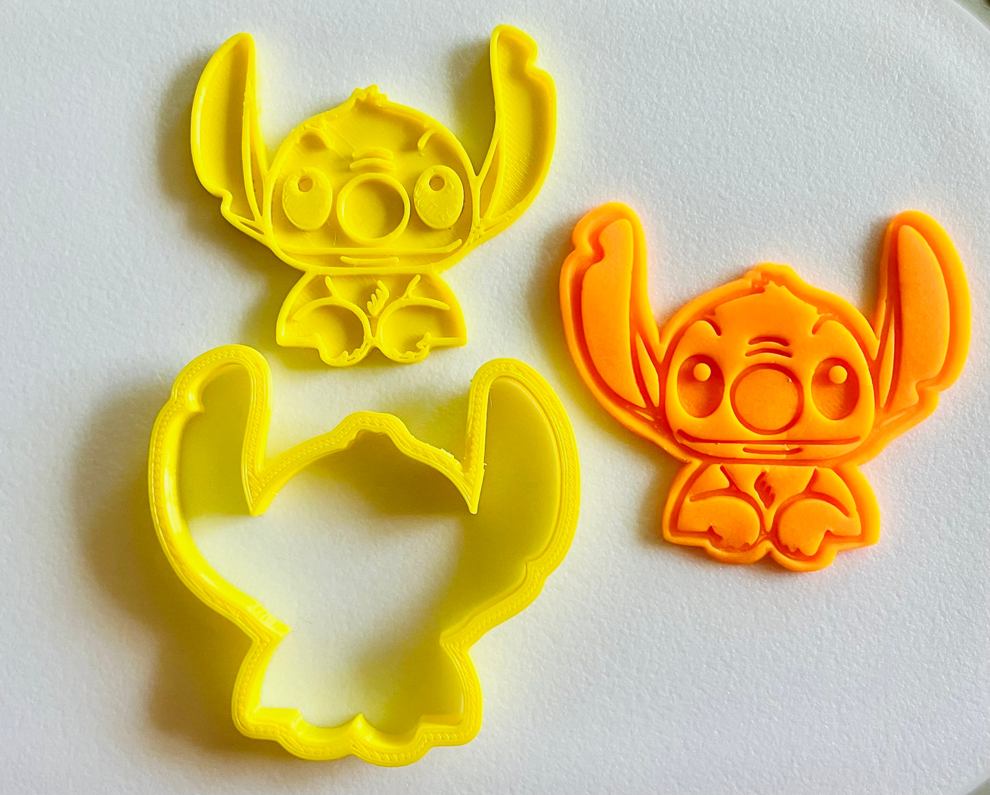 3D Printed Doh/Clay Cutter and Stamp #5
