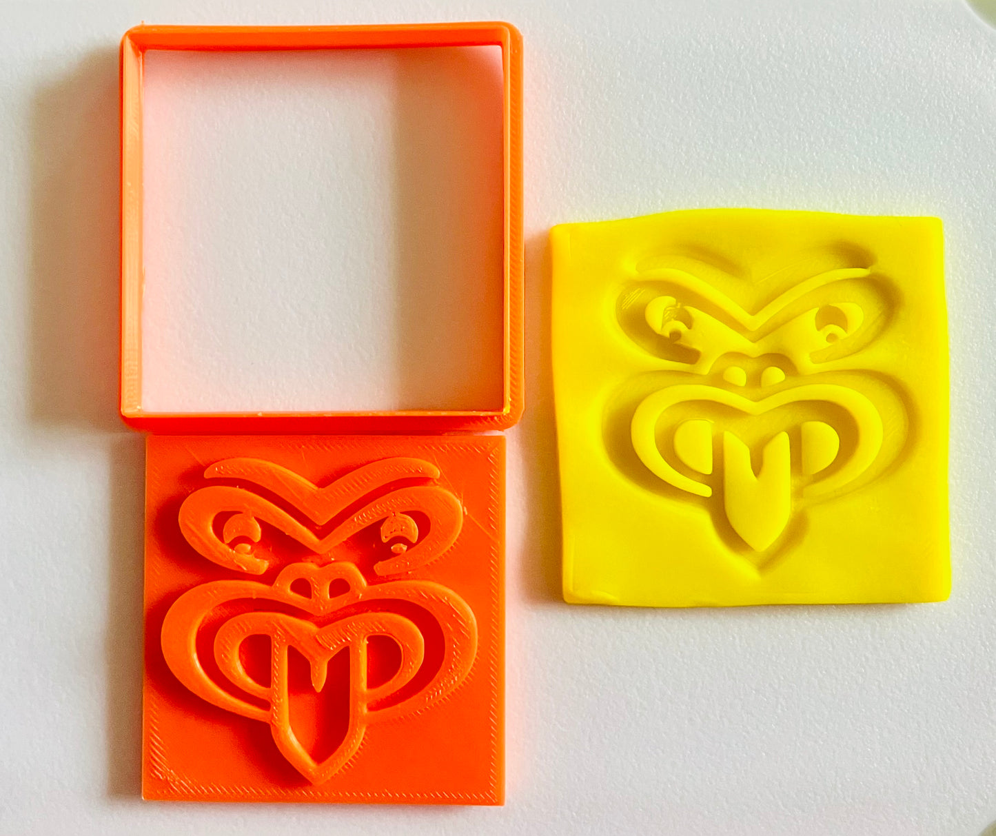 3D Printed Doh/Clay Cutter and Stamp #42
