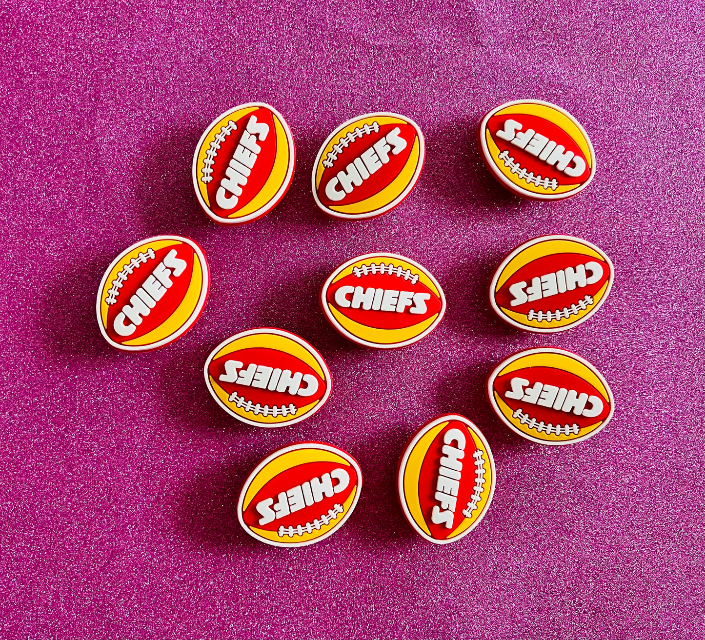 ^42 Shoe Charms Pack of 10