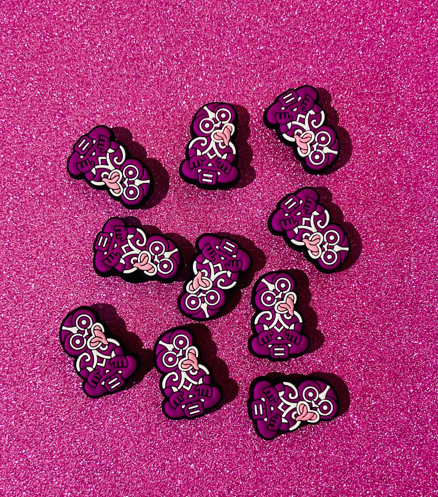 @48 Shoe Charms Pack of 10