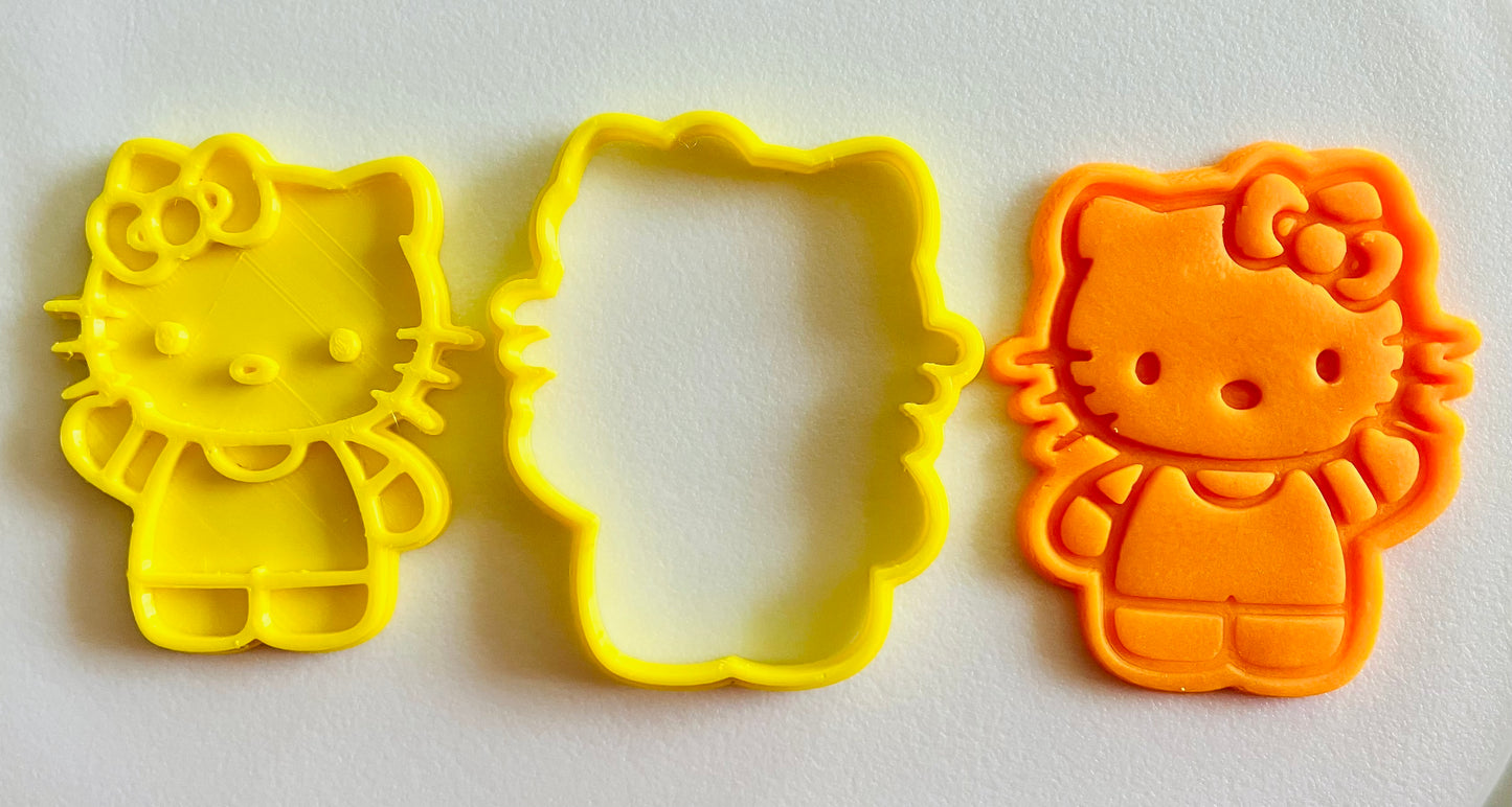 3D Printed Doh/Clay Cutter and Stamp #4