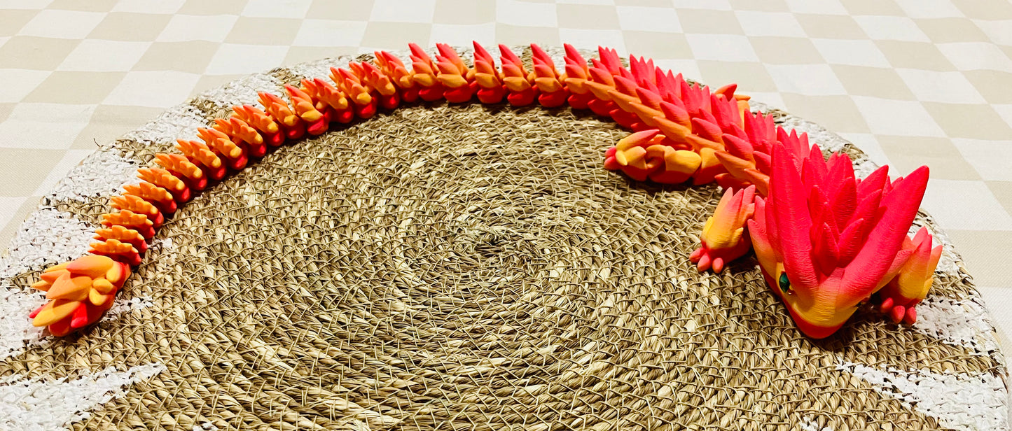 3D Printed Dragon 54cm approx