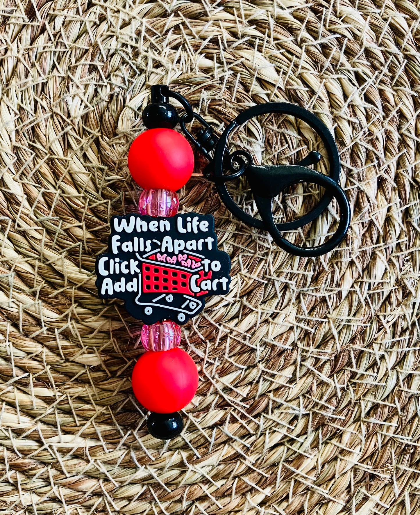 Beaded Keychain #20