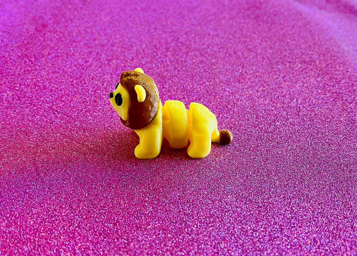 3D Printed Mini Articulated Lion