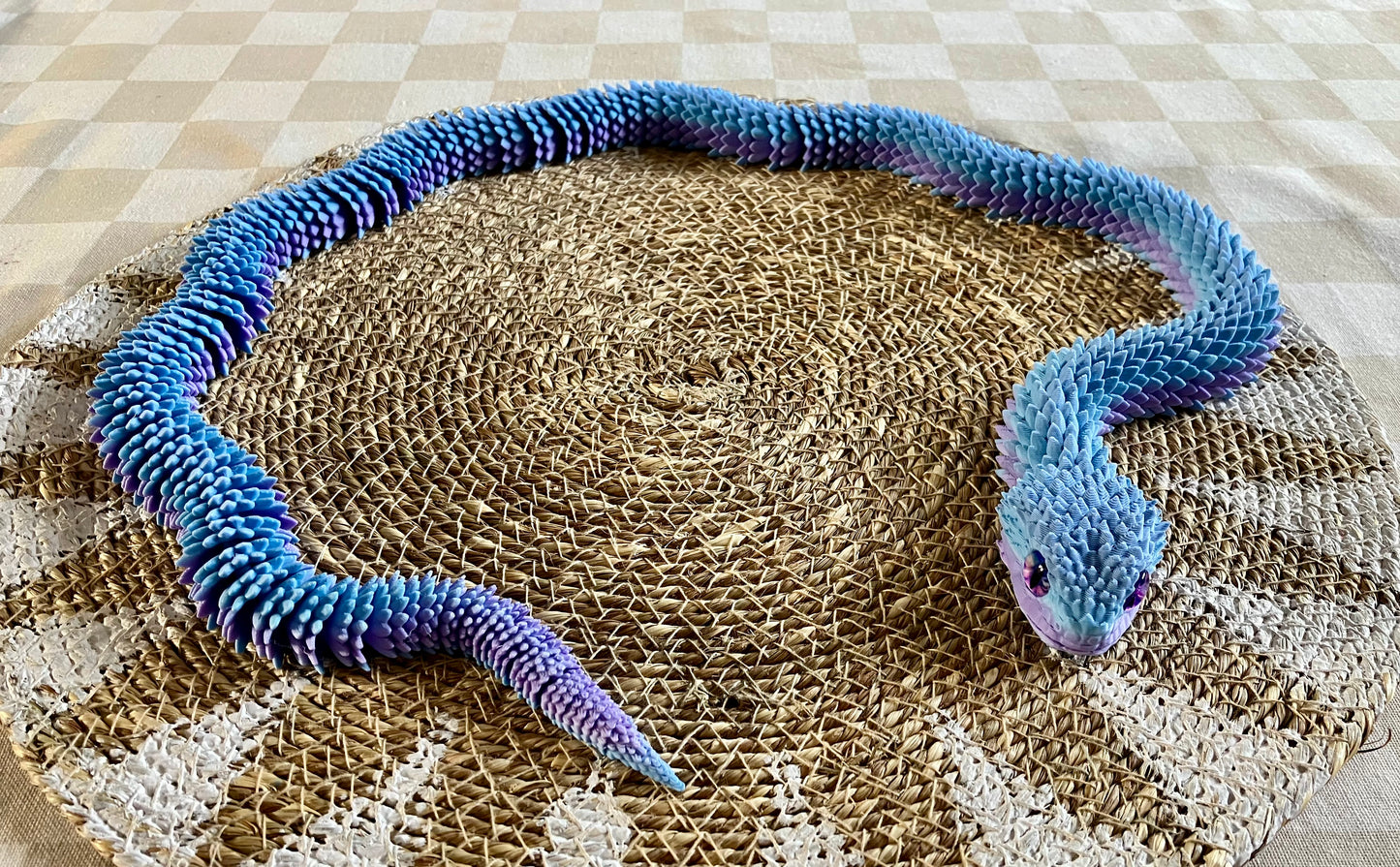 3D Printed Snake 84cm approx