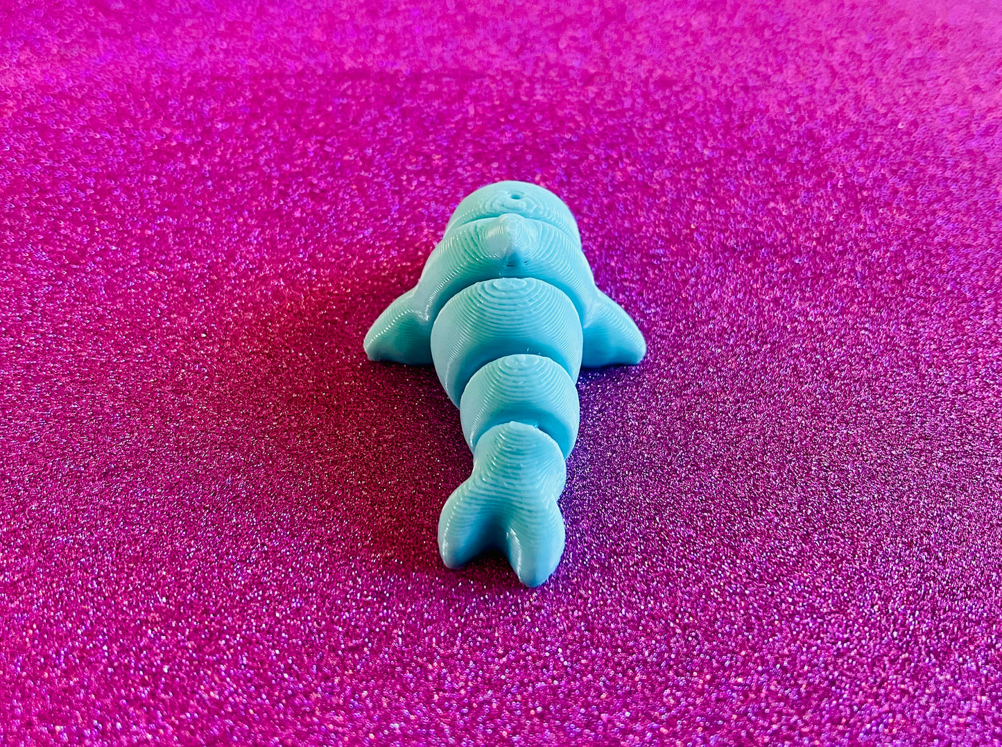 3D Printed Mini Articulated Dolphin