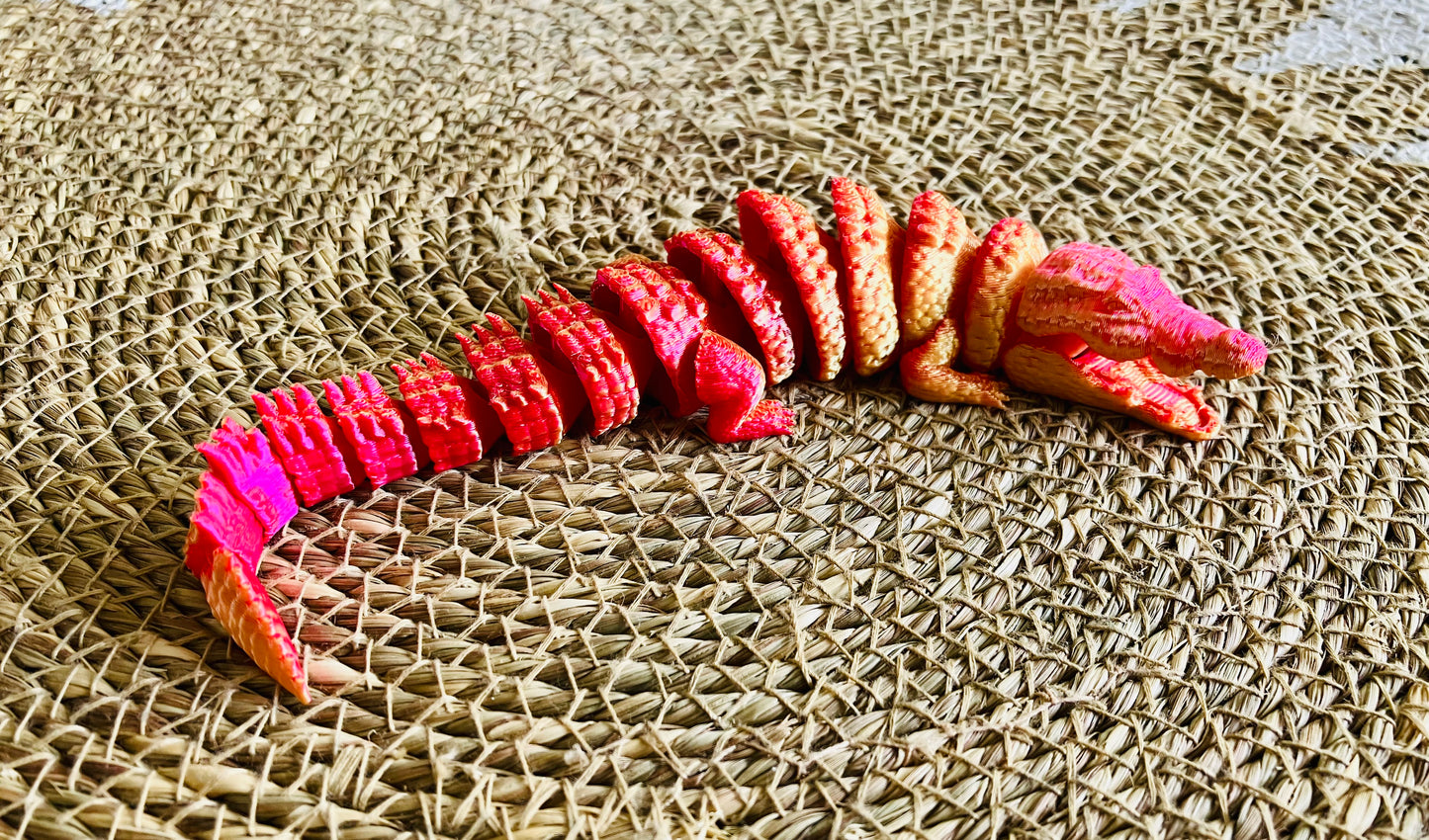 3D Printed Crocodile