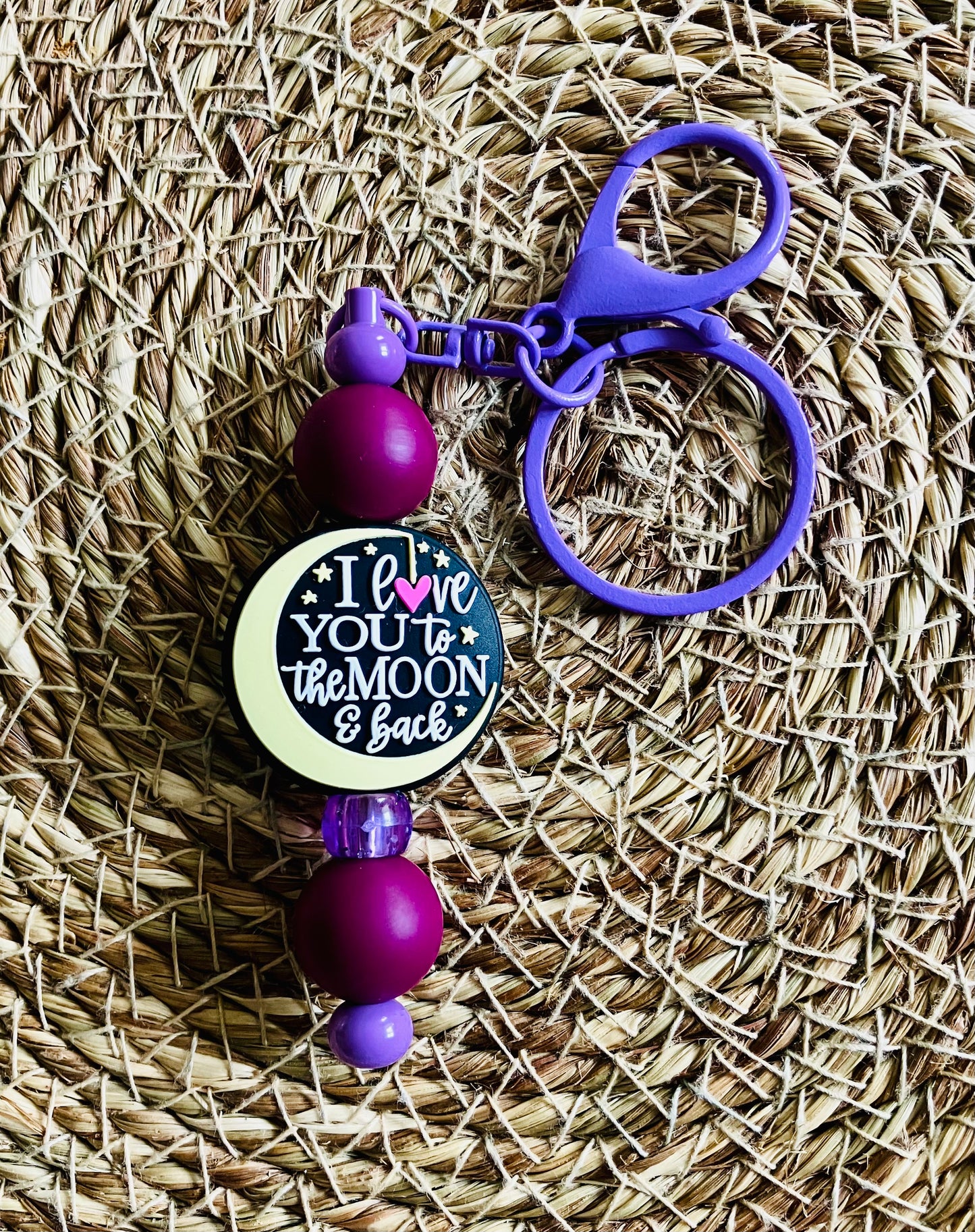 Beaded Keychain #8