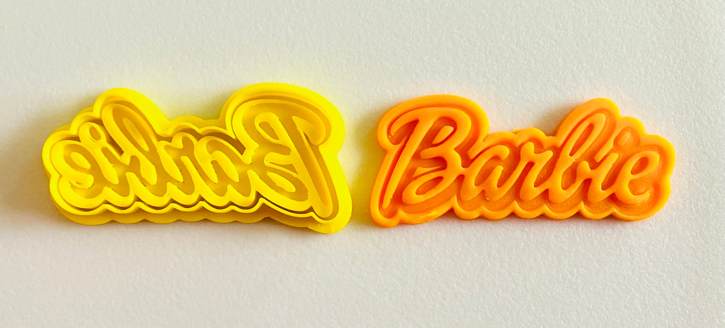 3D Printed Doh/Clay Cutter and Stamp #27