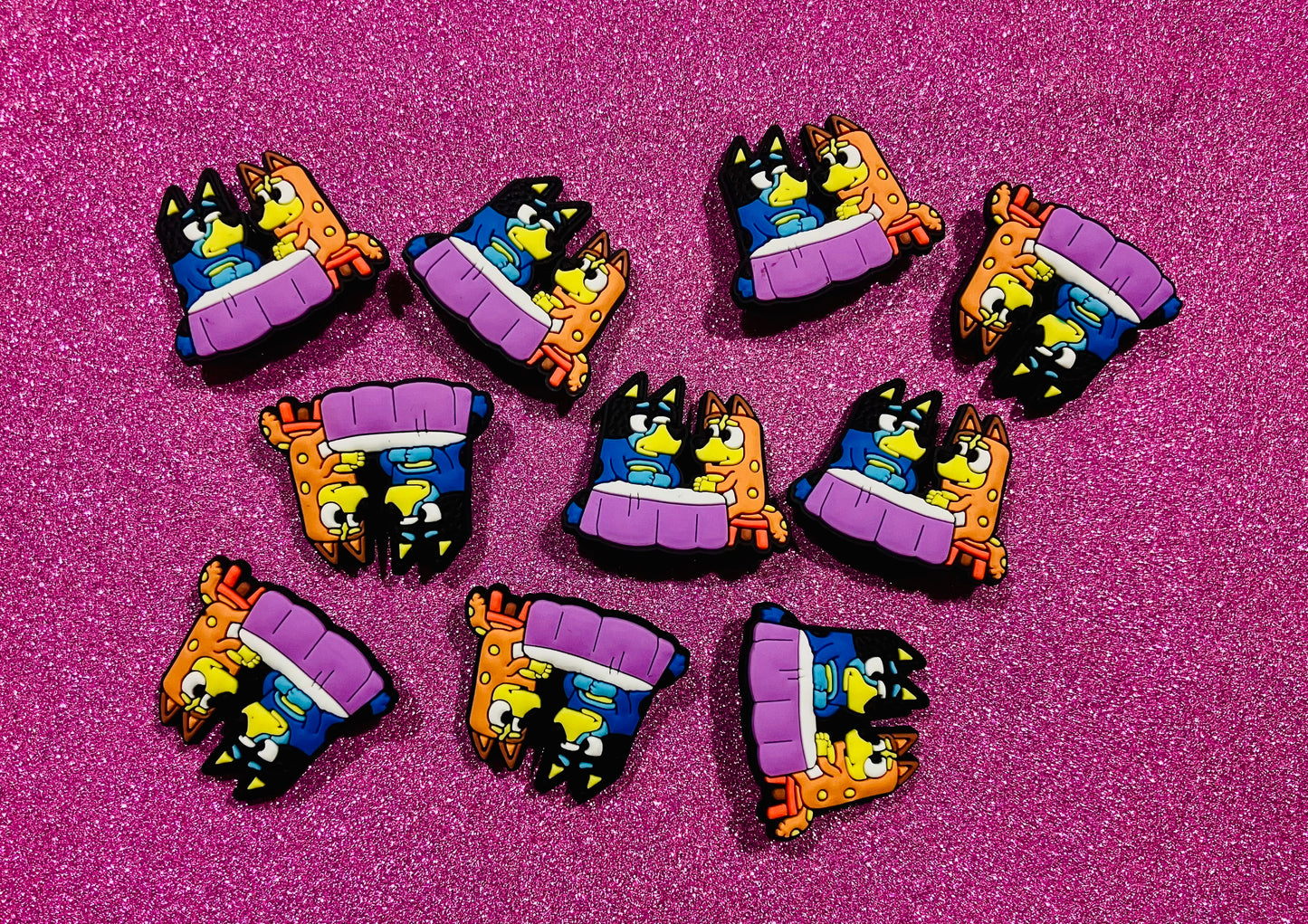 =114 Shoe Charms Pack of 10