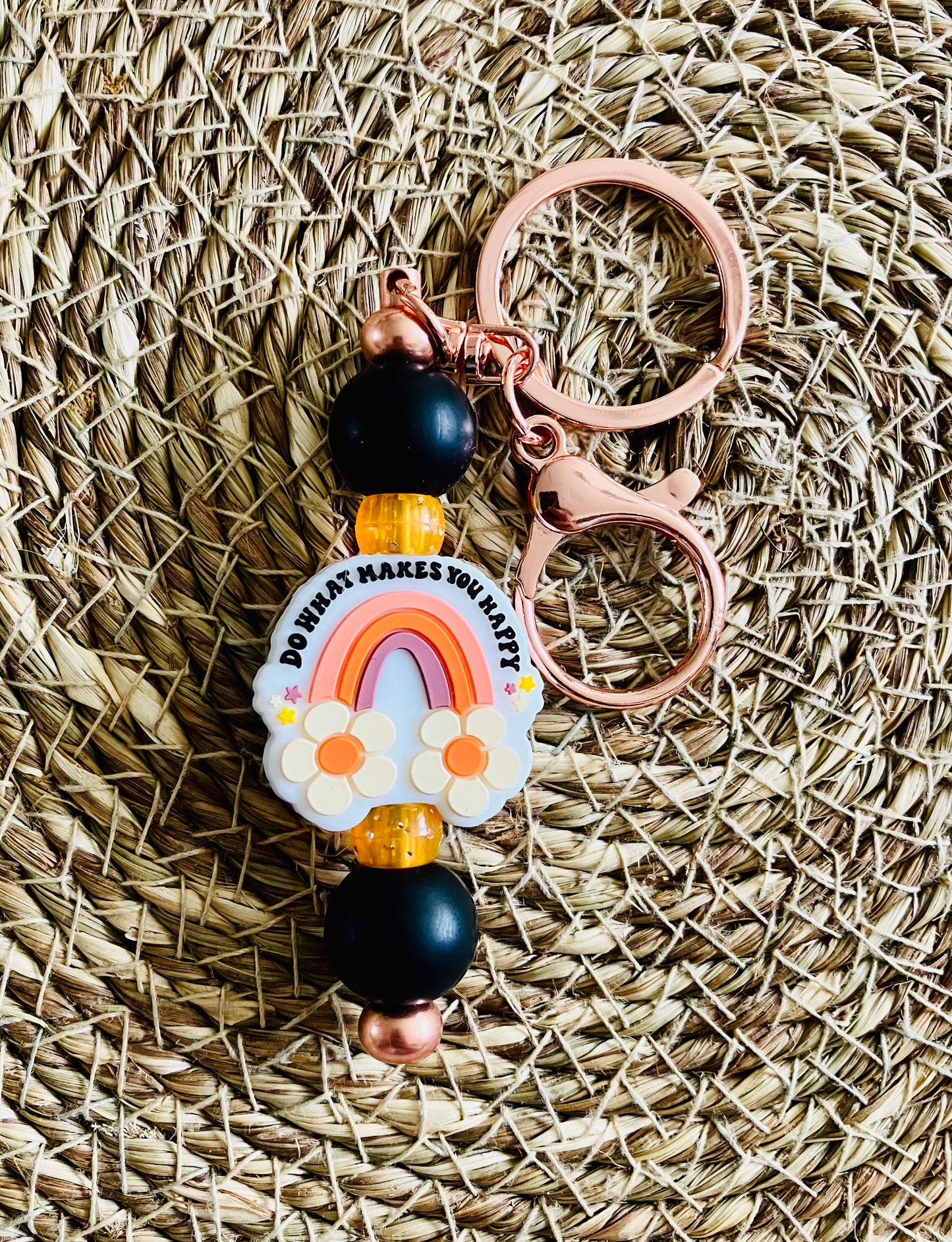 Beaded Keychain #16