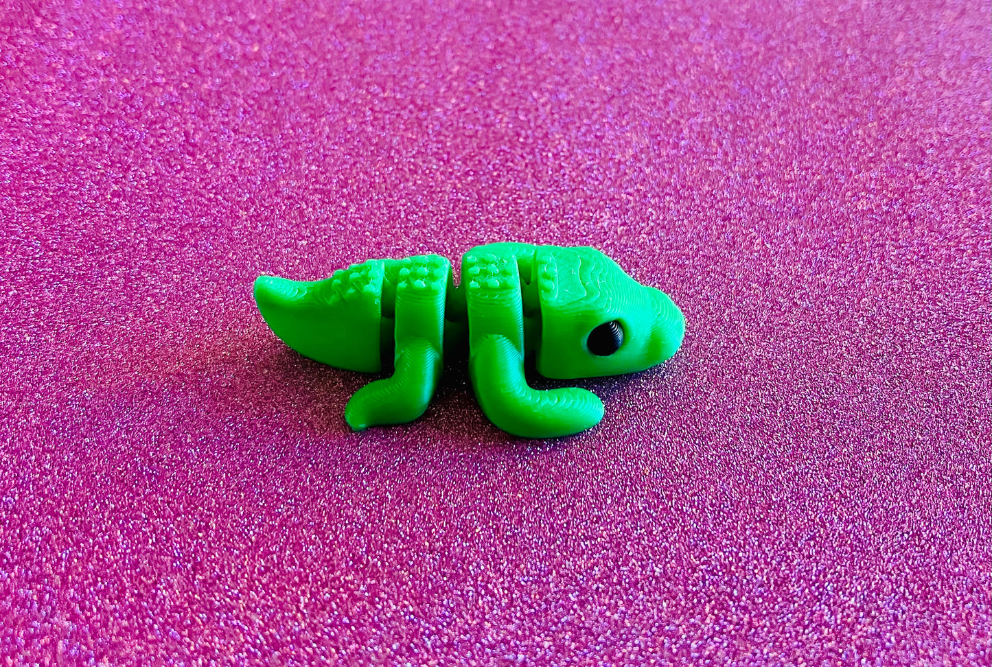 3D Printed Mini Articulated Crocodile