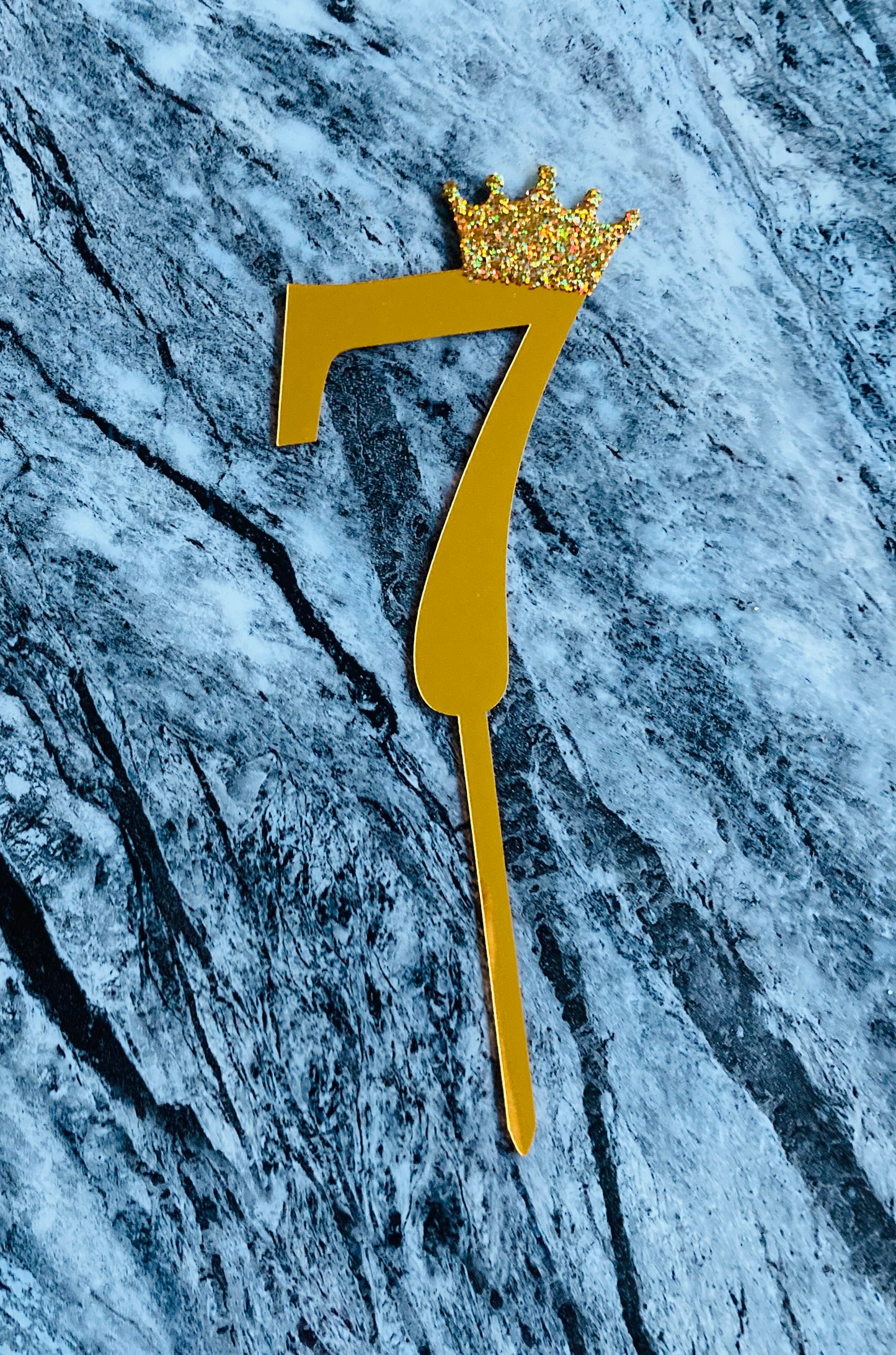 Number Cake Topper 7 (Clearance)
