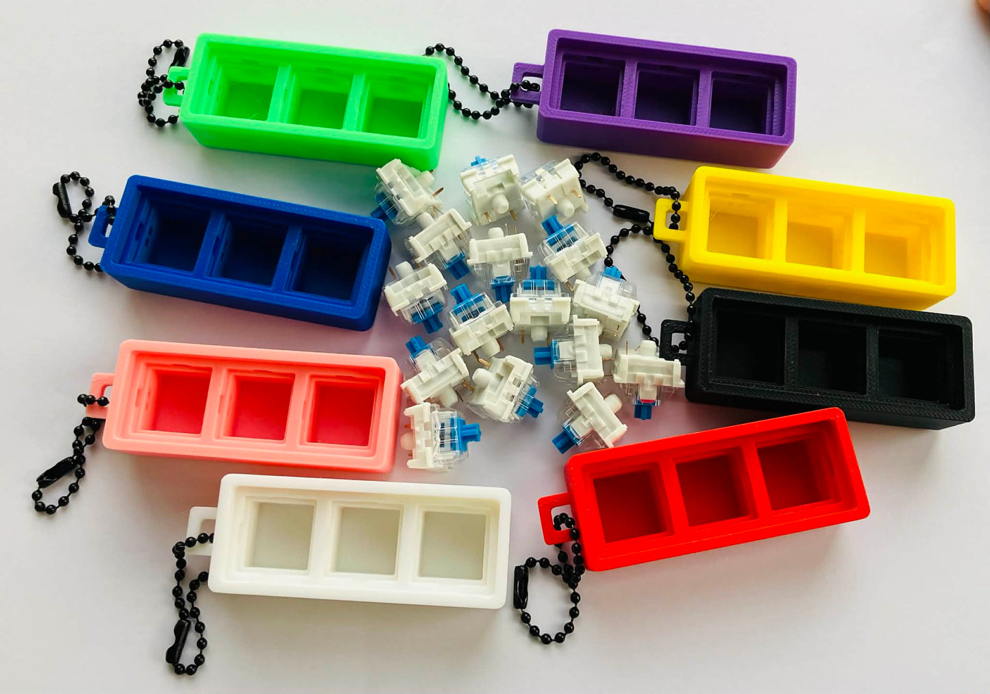 3 Clickers Keychain Base (Each Base comes with 3 Clickers)
