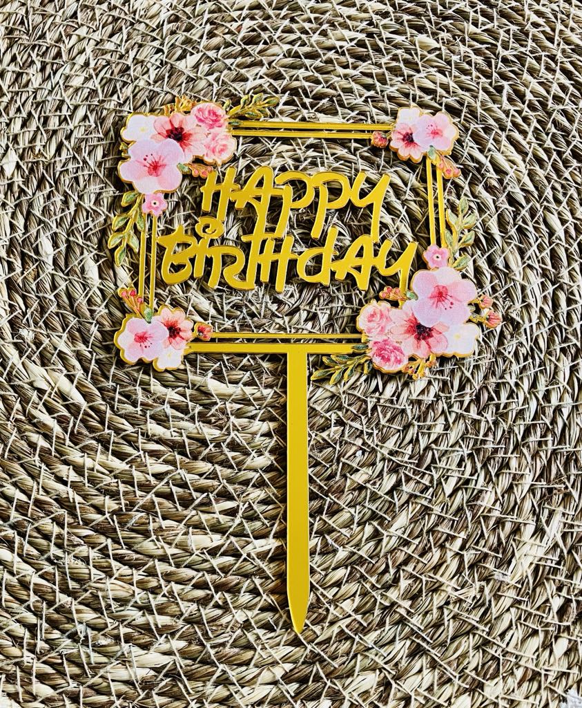 Birthday Cake Topper ^2 (Clearance)