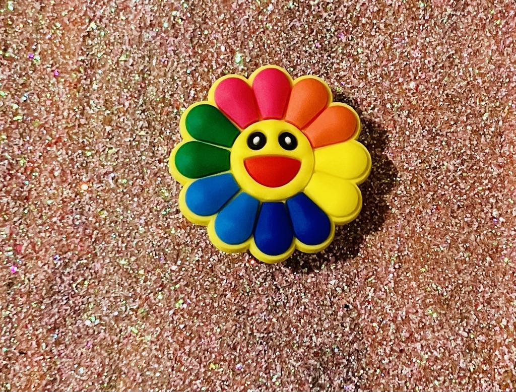 %46 Flower Shoe Charm