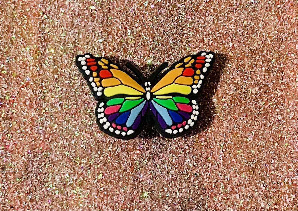 “103 Butterfly Shoe Charm
