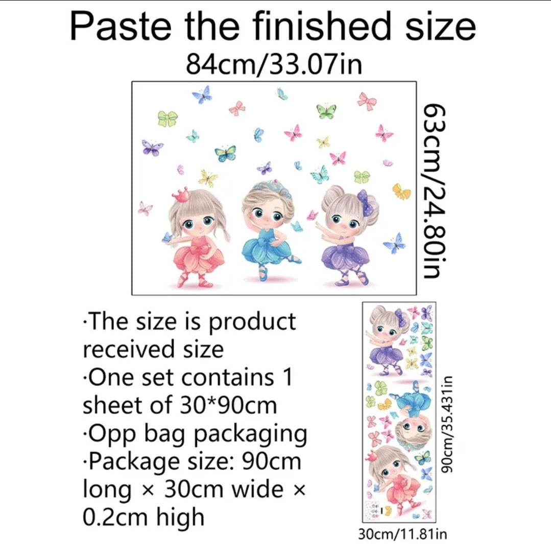 Self Adhesive Wall Sticker:6 (Clearance)