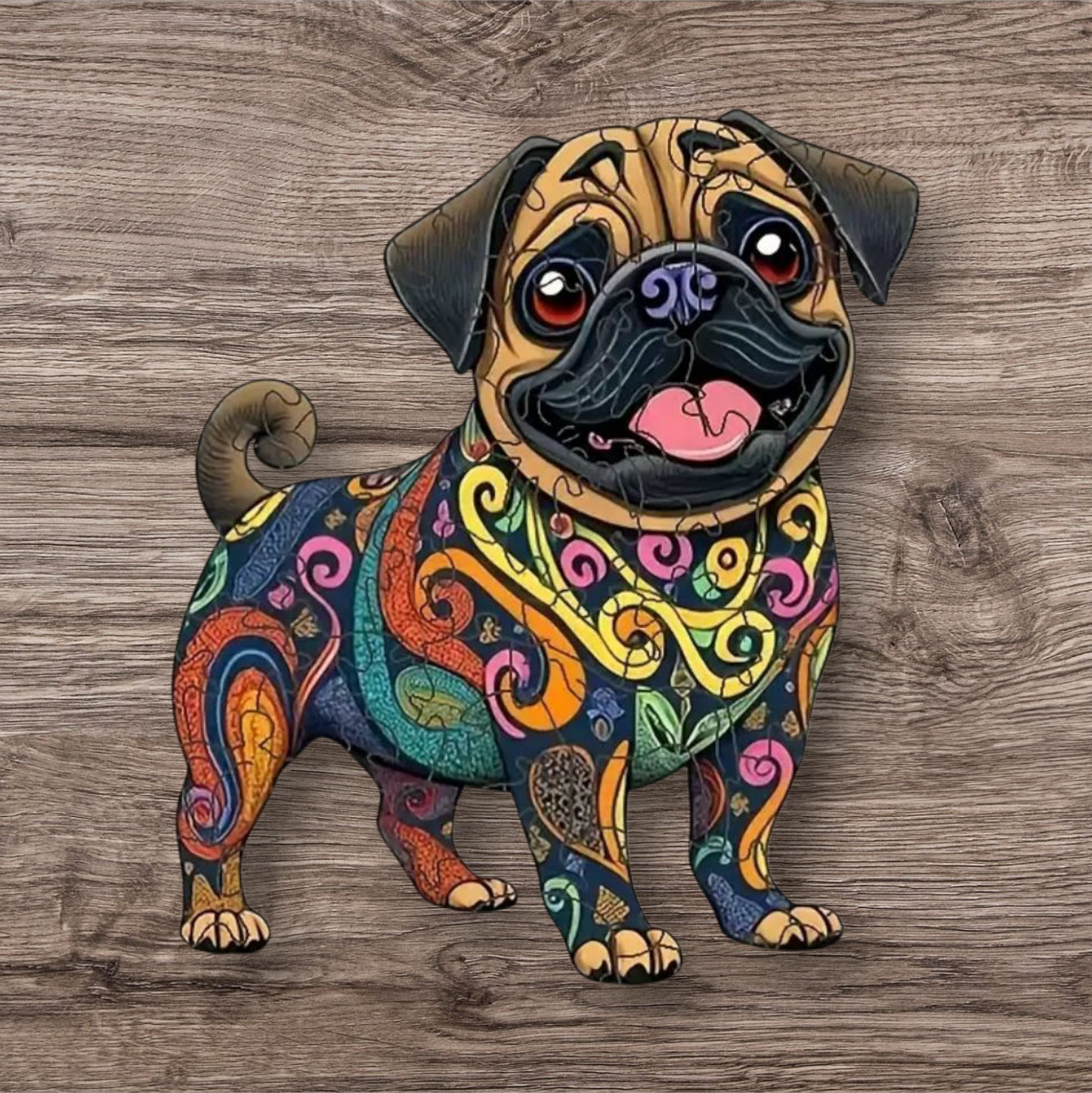 Dog Wooden Puzzle