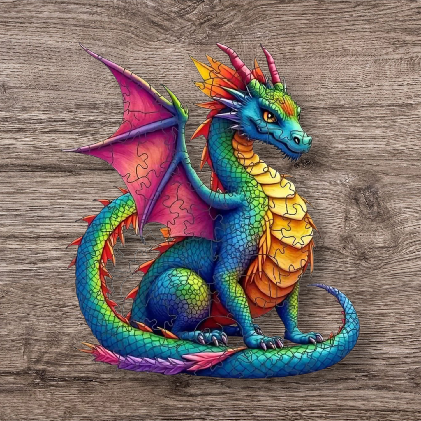 Dragon Wooden Puzzle