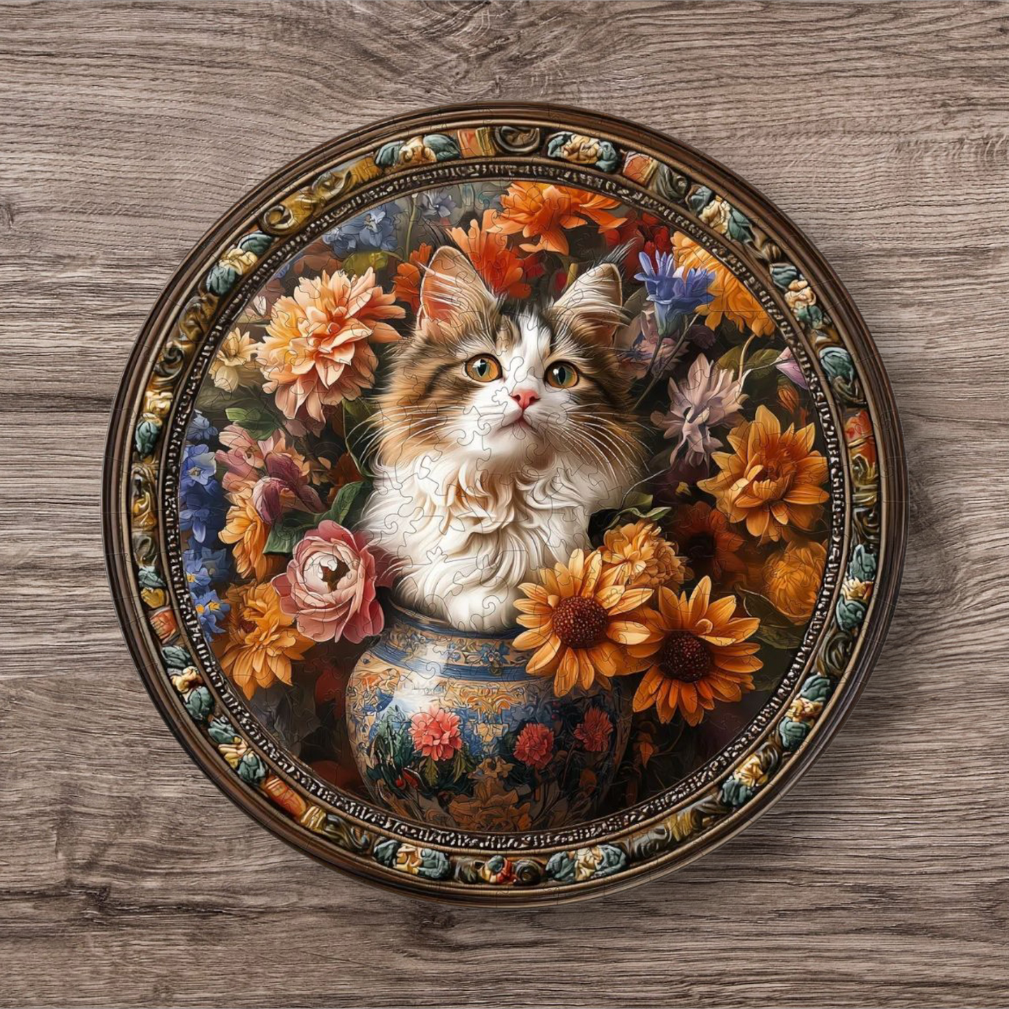 Cat Wooden Puzzle
