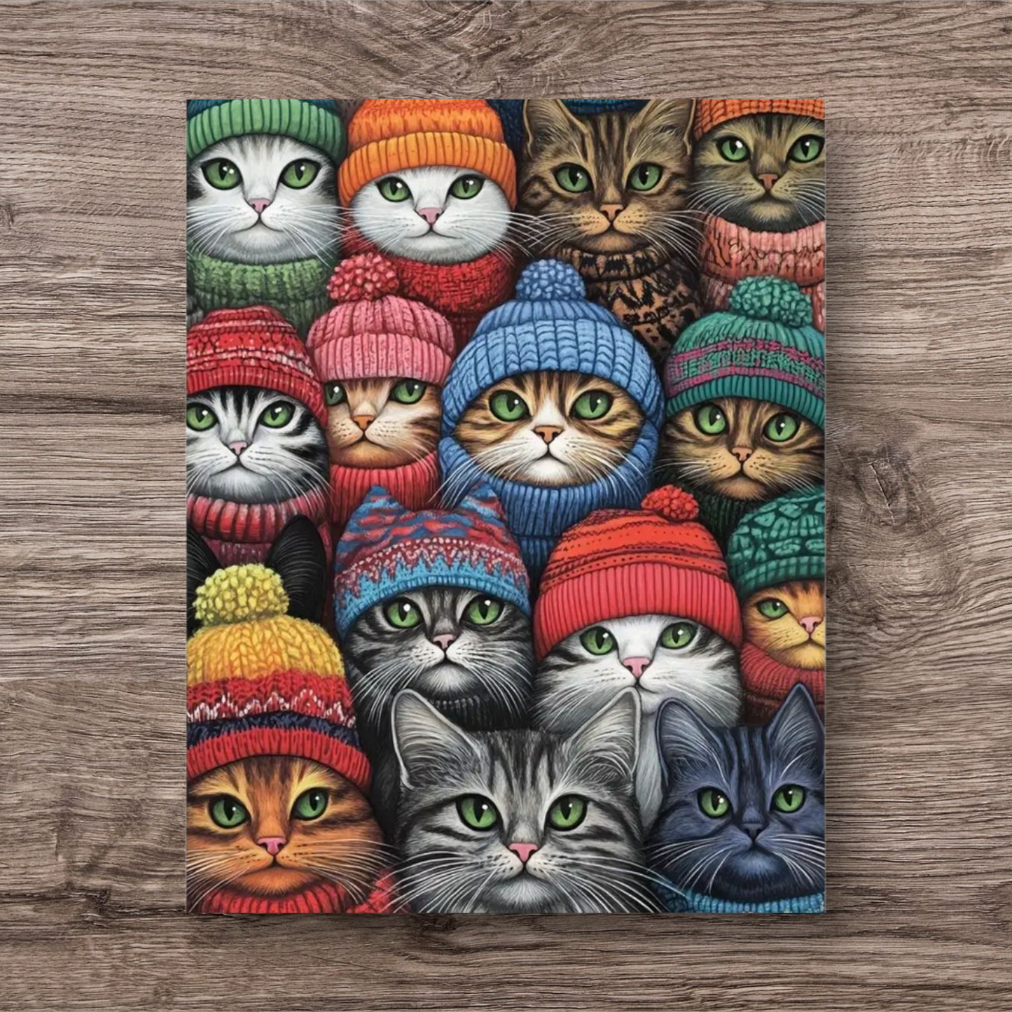 Cats Wooden Puzzle