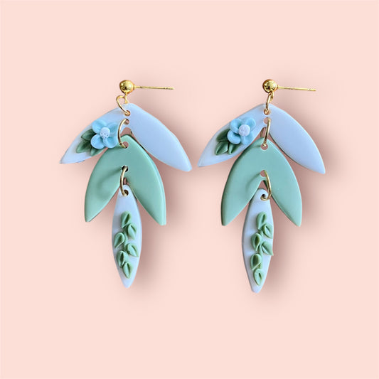 Flower Drop Earrings
