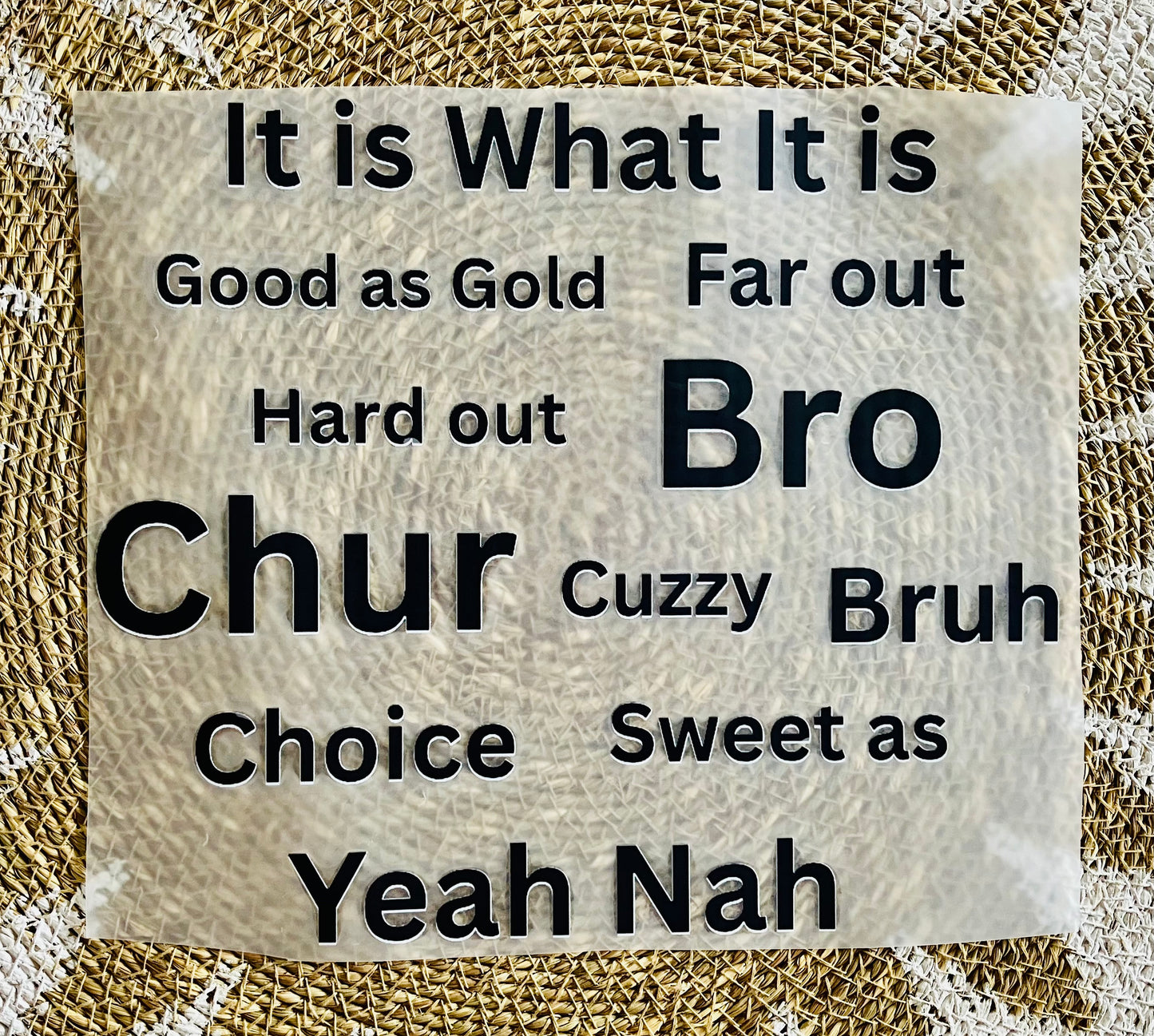 Chur Bro Iron On Heat Transfer for Clothing #28