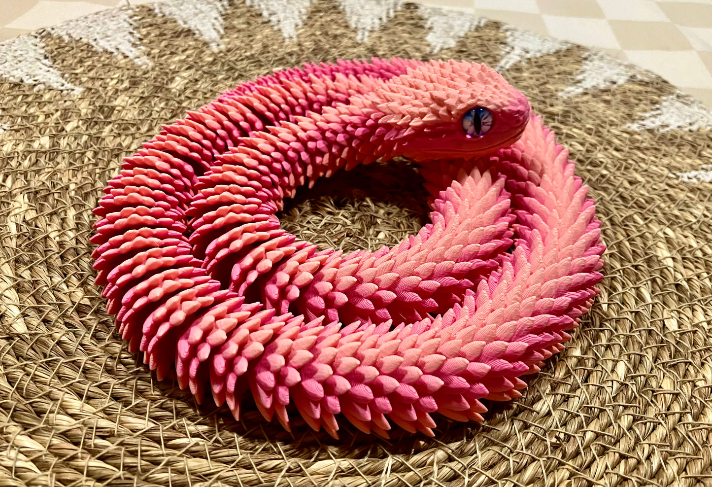 3D Printed Snake 84cm approx