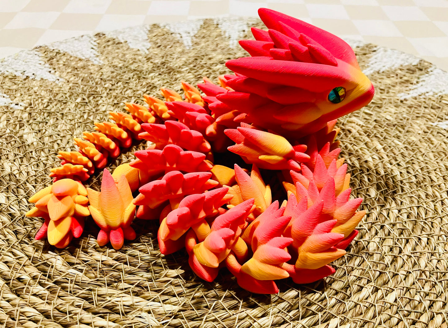 3D Printed Dragon 54cm approx