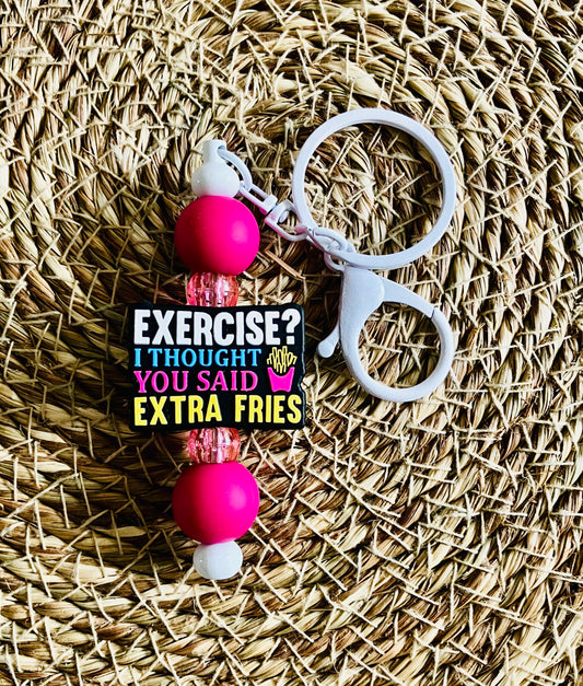 Beaded Keychain #24