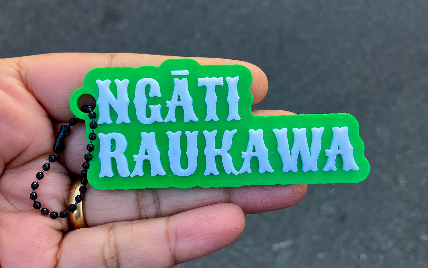 NGĀTI RAUKAWA Keychain/Bagchain